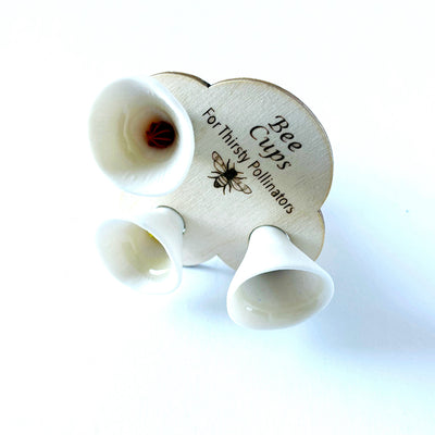 Bee Cups for Thirsty Pollinators 3 Pack
