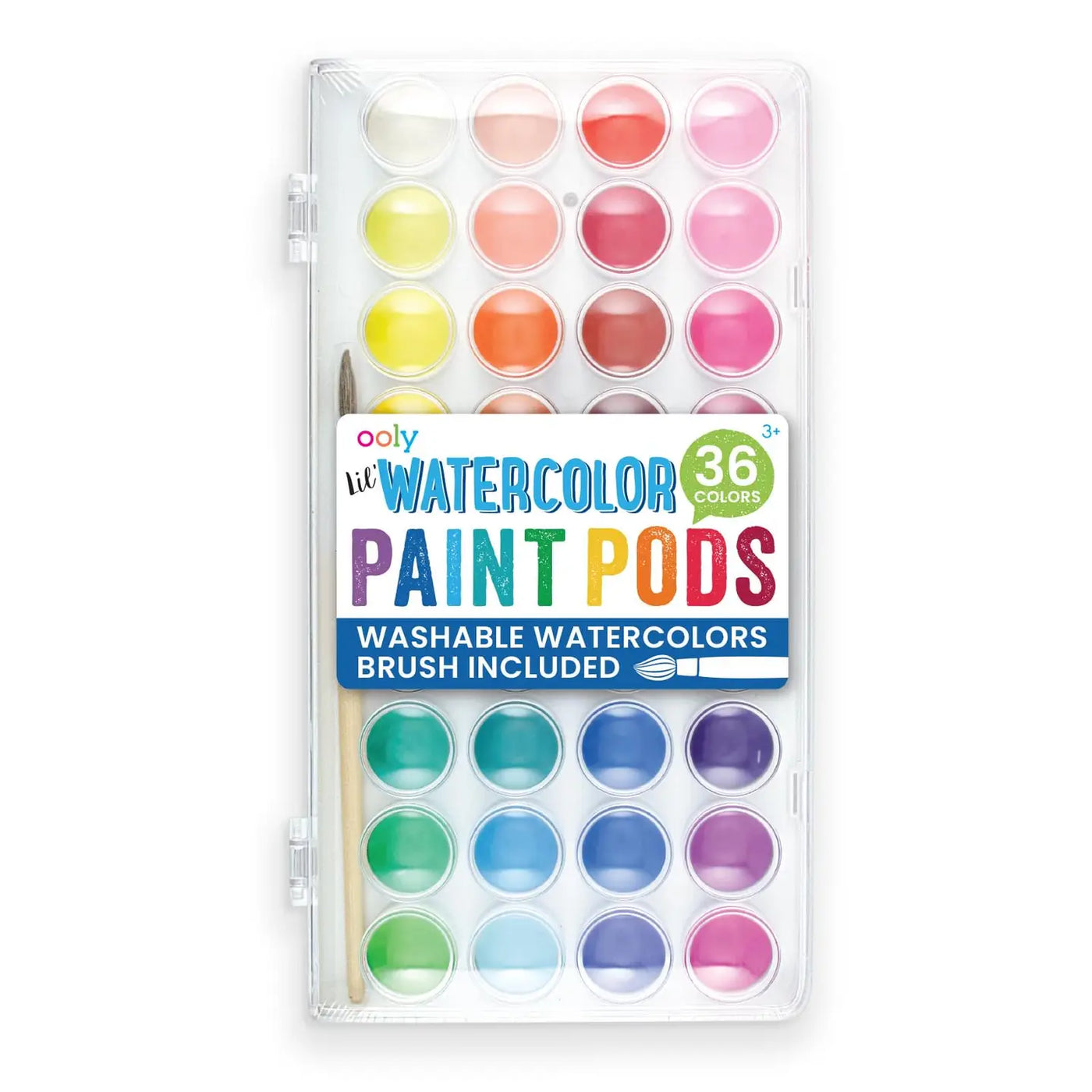 Lil' Watercolor Paint Pods (Set of 36)