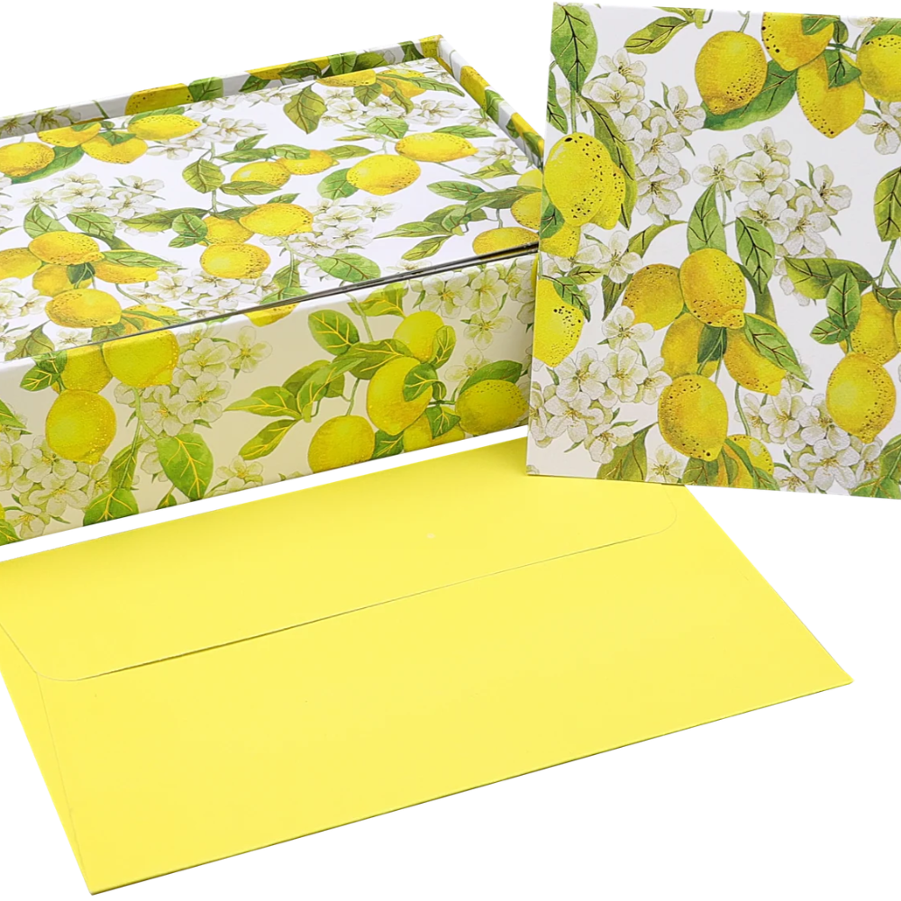 Amalfi Lemons Note Cards