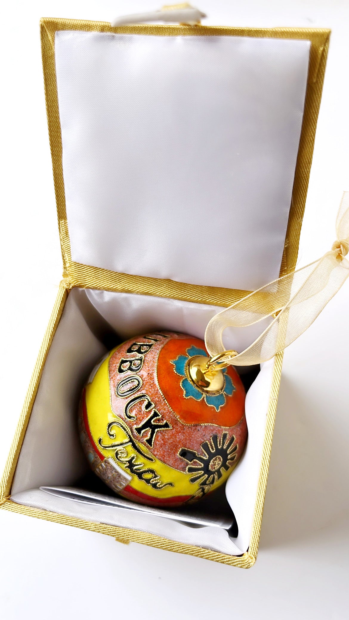 Lubbock Icons Cloisonné  Ornament (2022)