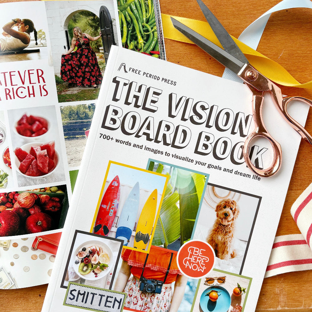 The Vision Board Book: 700+ Words & Images