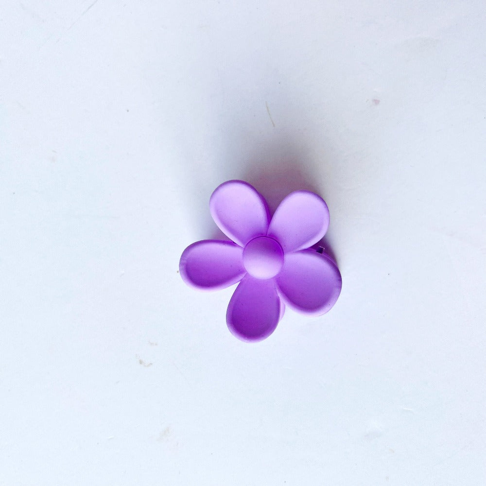 Flower Claw Clip- Brights