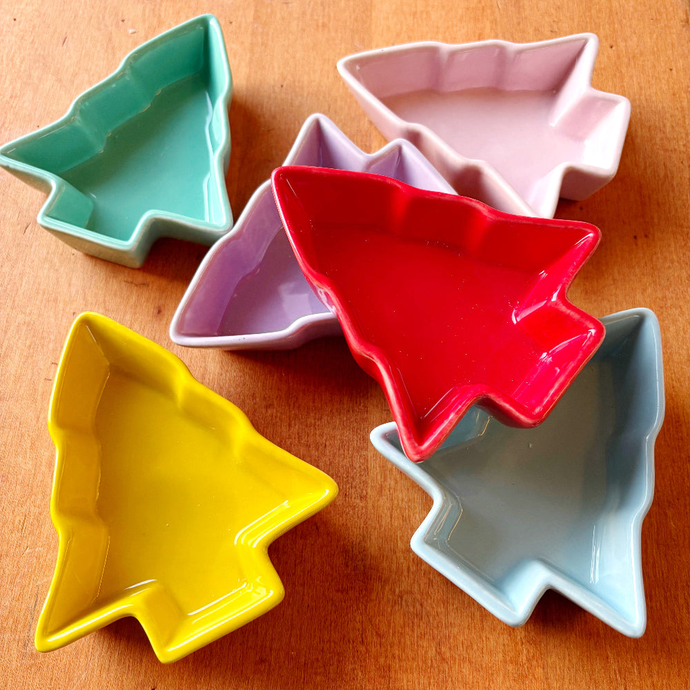 Stoneware Tree Shaped Ramekin