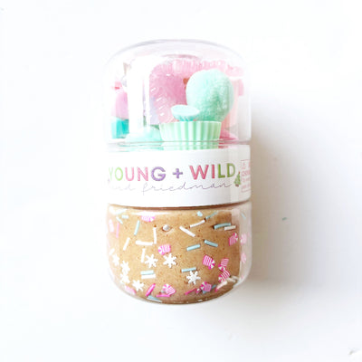 Pastel Gingerbread Dough Jar
