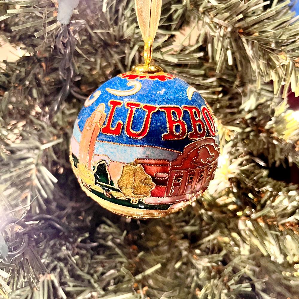 Lubbock Icons Cloisonné Ornament (2024)