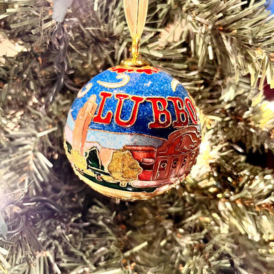 Lubbock Icons Cloisonné Ornament (2024)