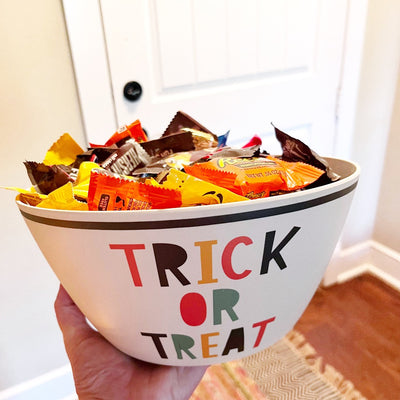 Trick or Treat Bamboo Bowl