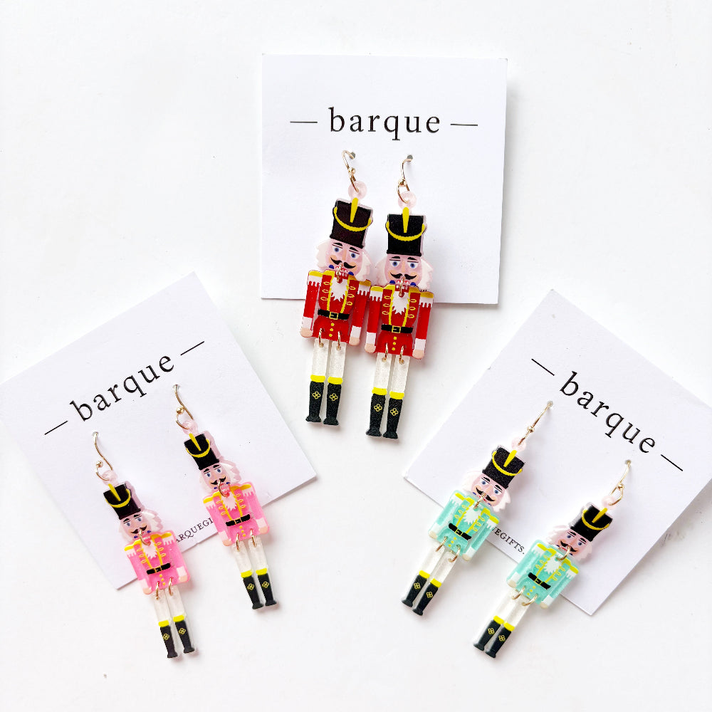 Nutcracker Drop Earrings