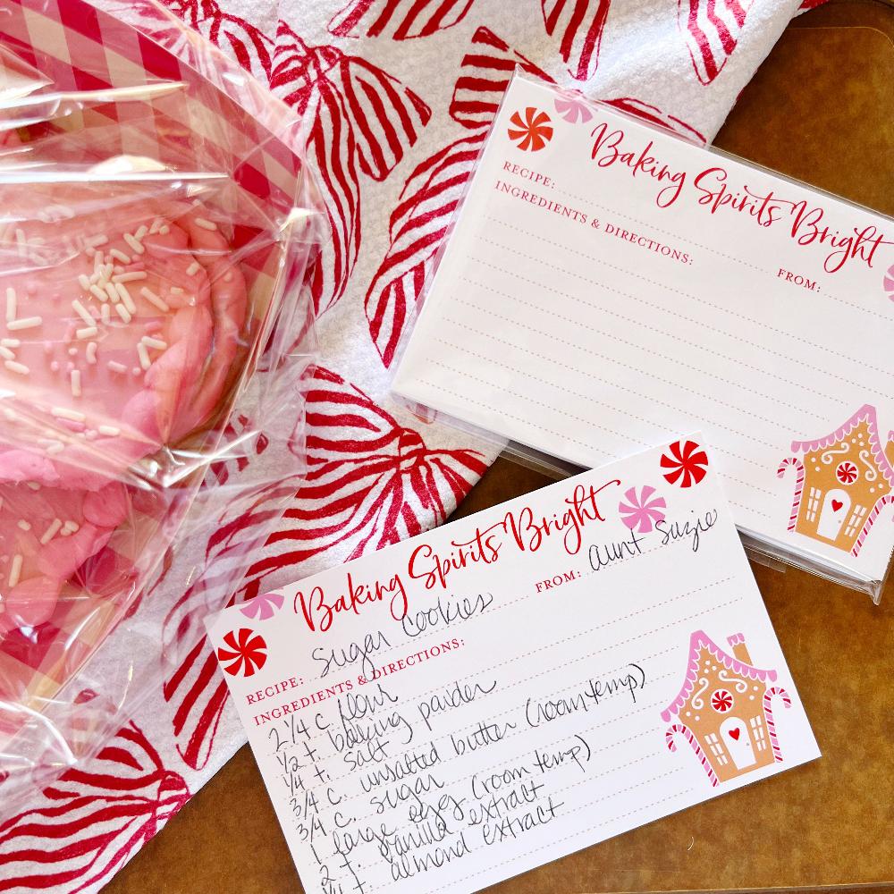Holiday Recipe Cards