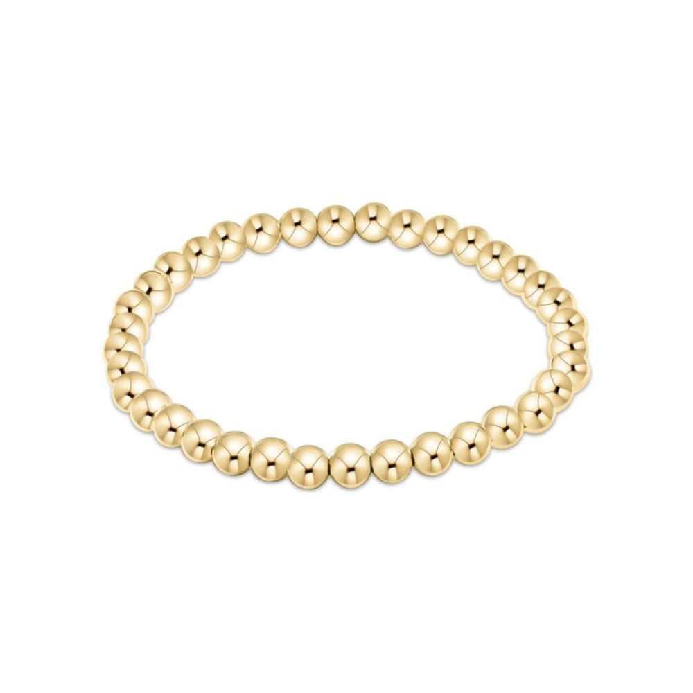 Classic Gold 5mm Bead Bracelet