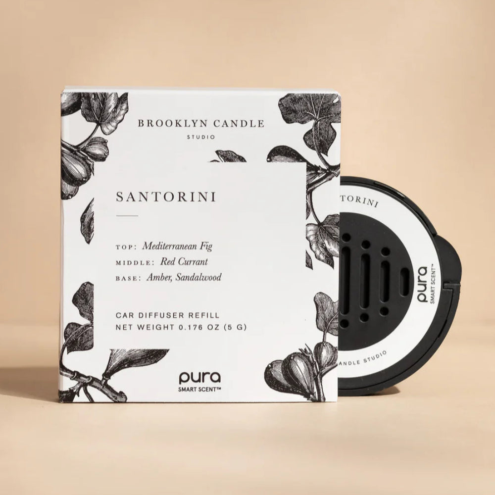 Santorini Pura Car Diffuser Refill Cartridge