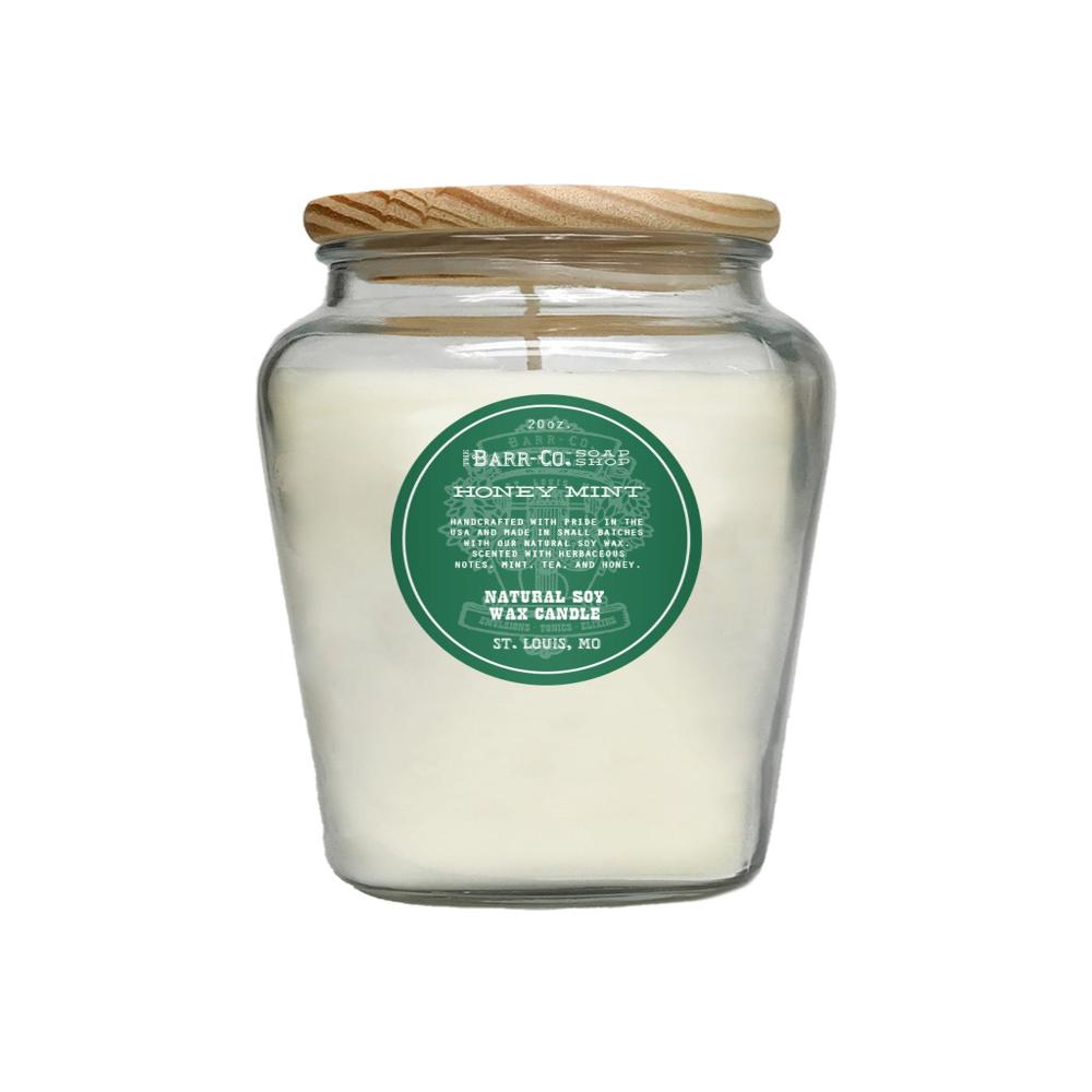 Vase Candle-Honey Mint