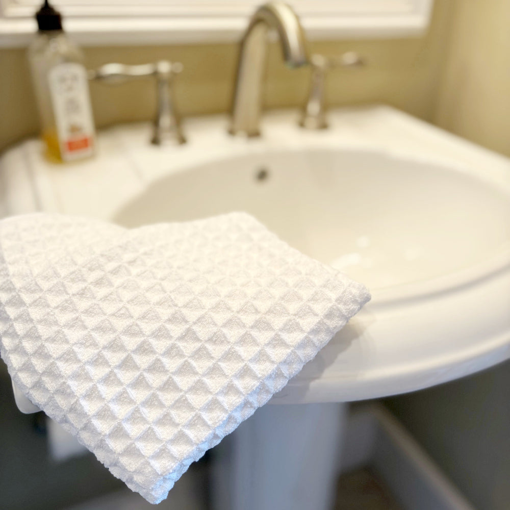 Cloud Waffle Hand Towel