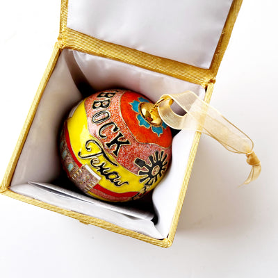 Lubbock Icons Cloisonné  Ornament (2022)