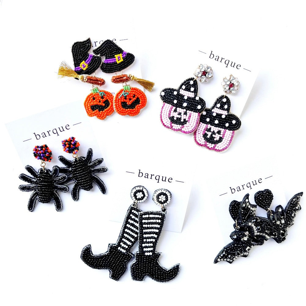Spooky Stuff Beaded Earrings