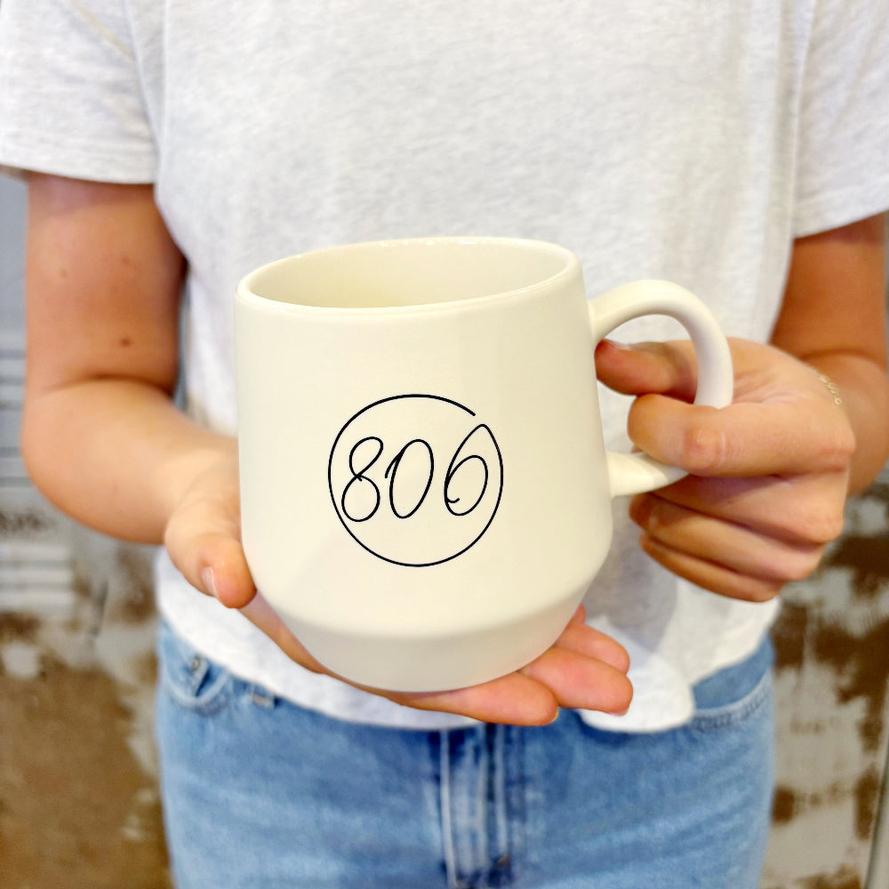 806 Ivory Ceramic Mug