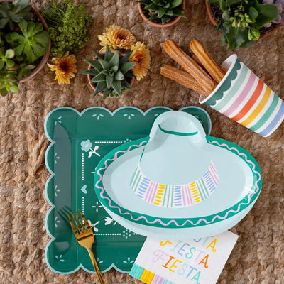 Fiesta Fringed Cocktail Napkins