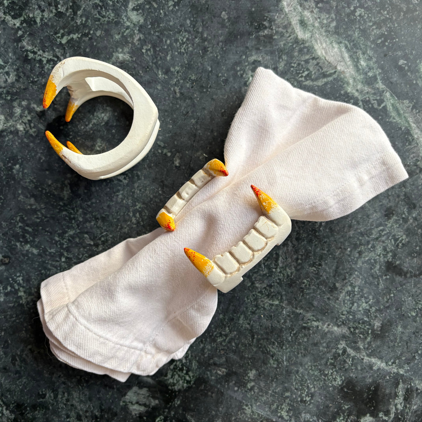 Bloody Fang Napkin Rings