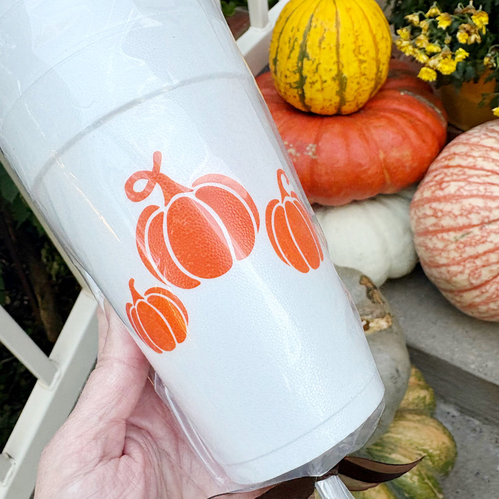 Pumpkins Foam Cups