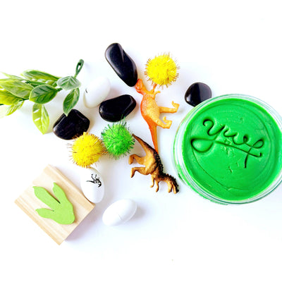 Dinosaur Sensory Dough Jar