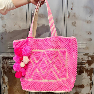 Tribal Pattern Beach Tote