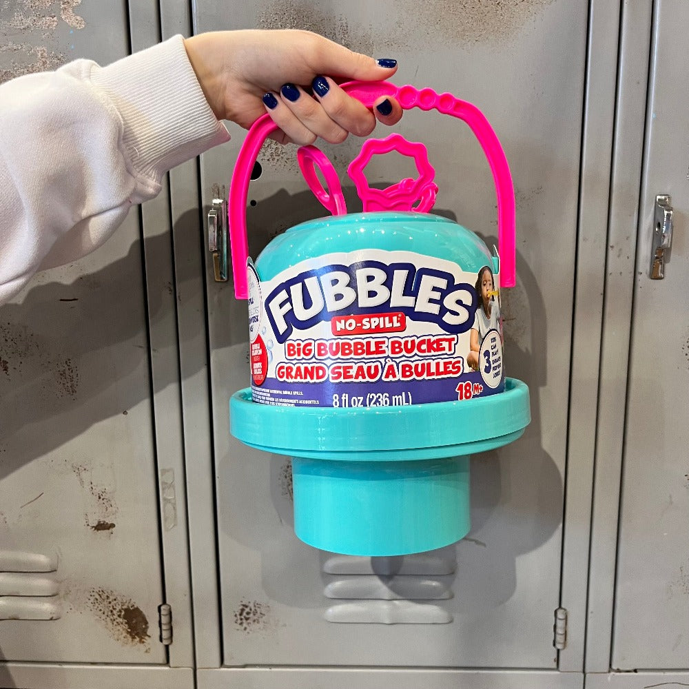 Fubbles No-Spill Big Bubble Bucket w/Bubbles
