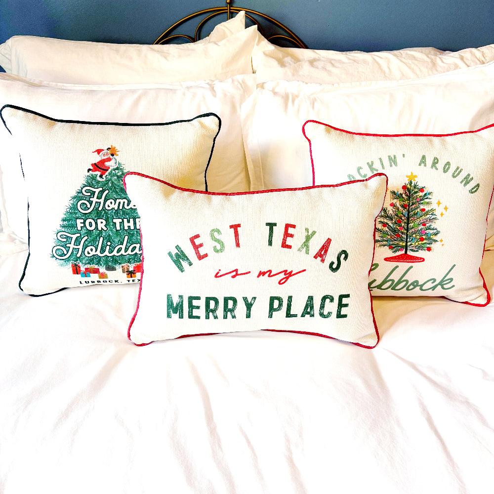 Holiday Lubbock Pillows