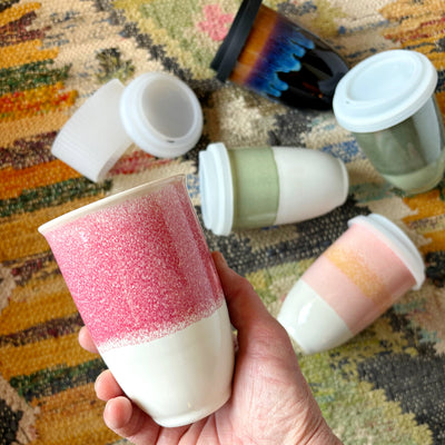 Ceramic Travel Mugs 12oz
