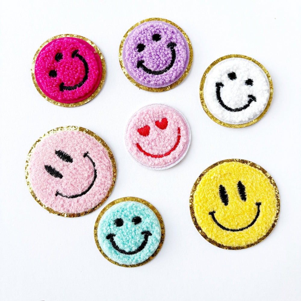 Smiley Face Patches
