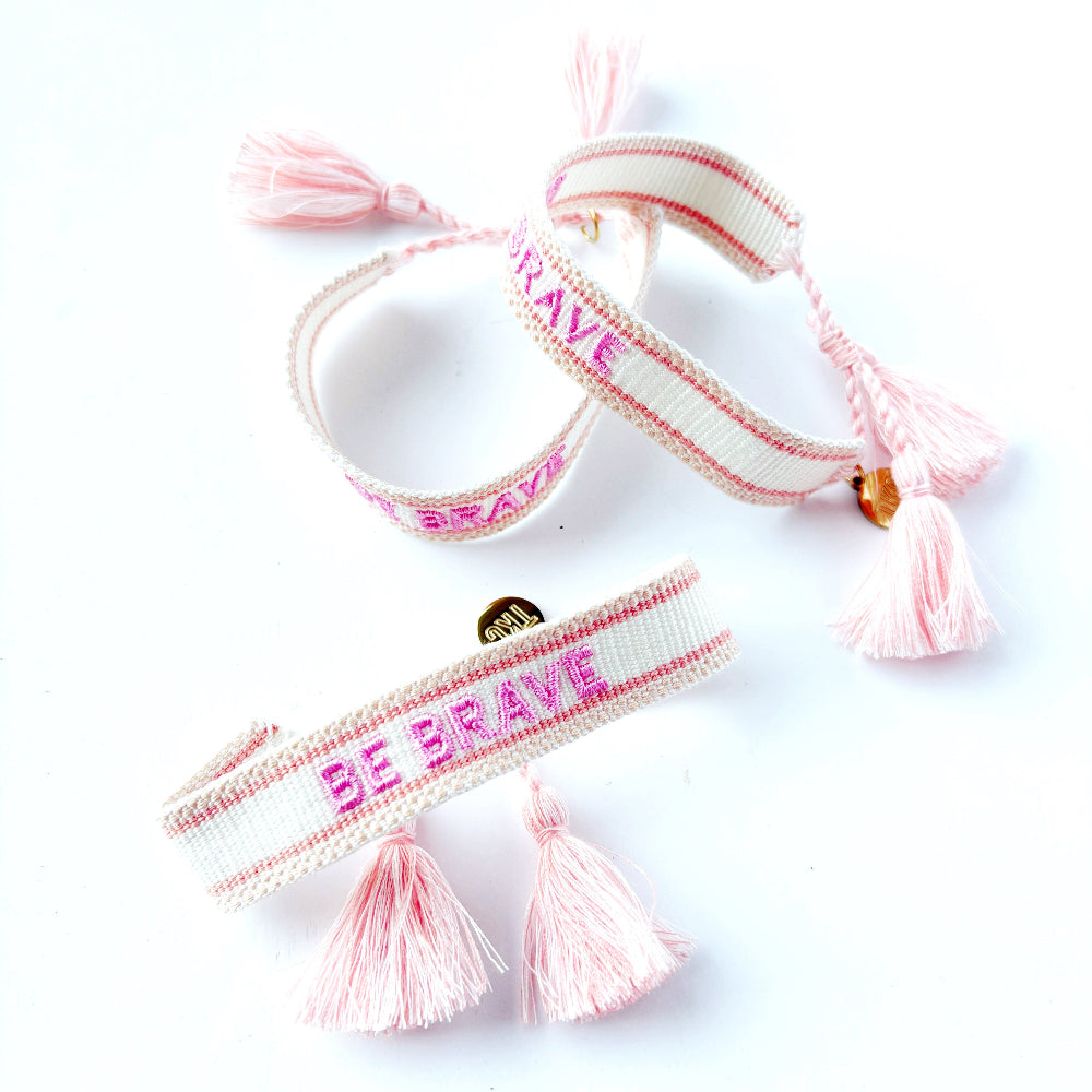 Be Brave Woven Bracelet