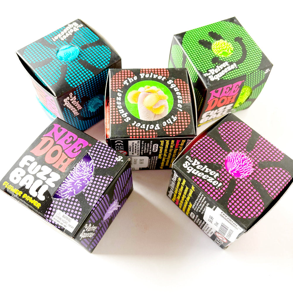 Needoh Flower Power Fuzz Ball