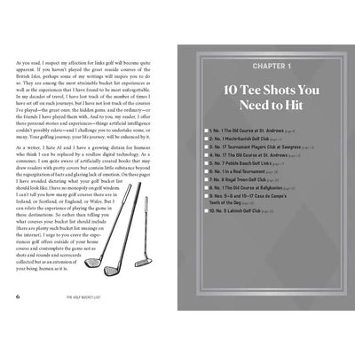 Golf Bucket List By Jeffrey Thoreson