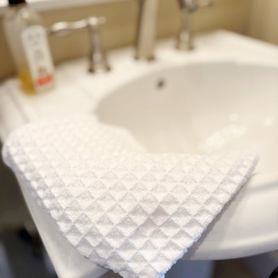 Cloud Waffle Hand Towel