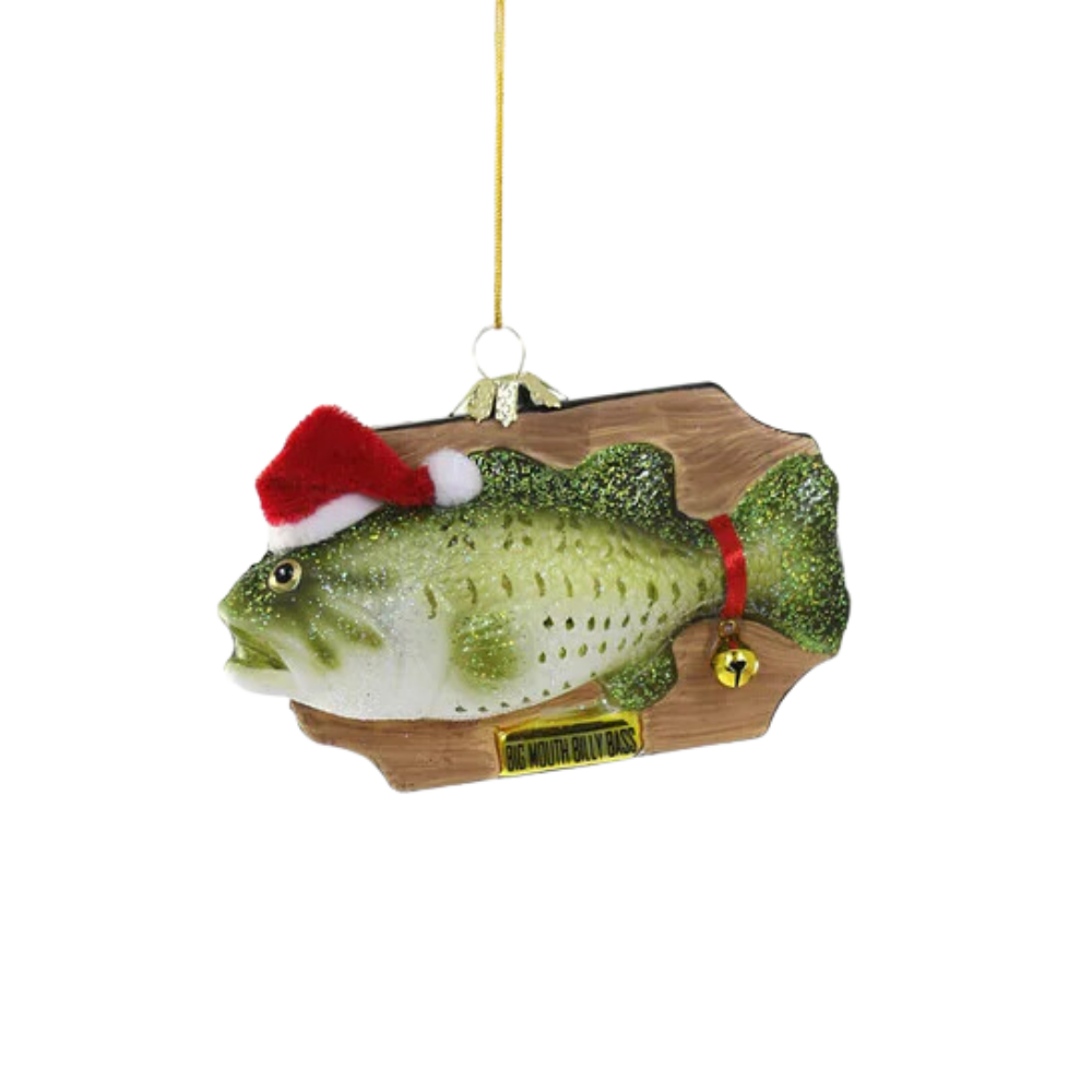 Caroling Fish Ornament