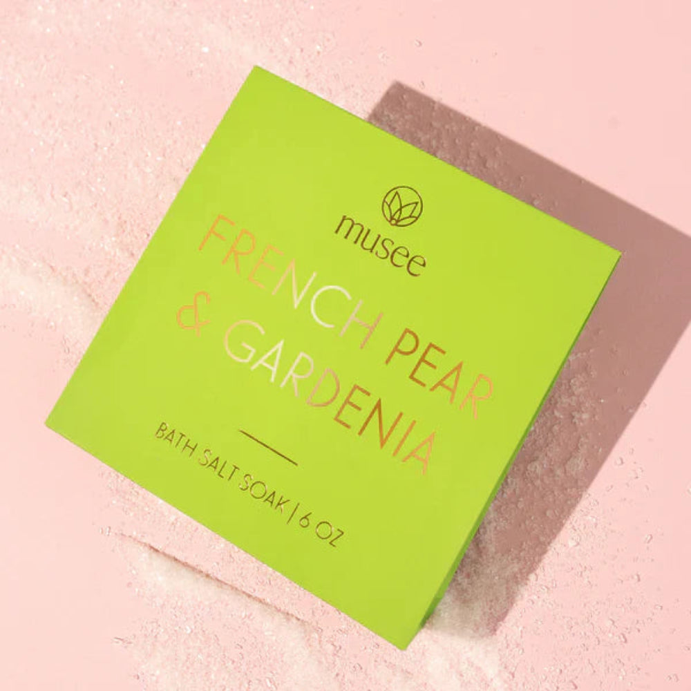 French Pear & Gardenia Mini Salt Soak