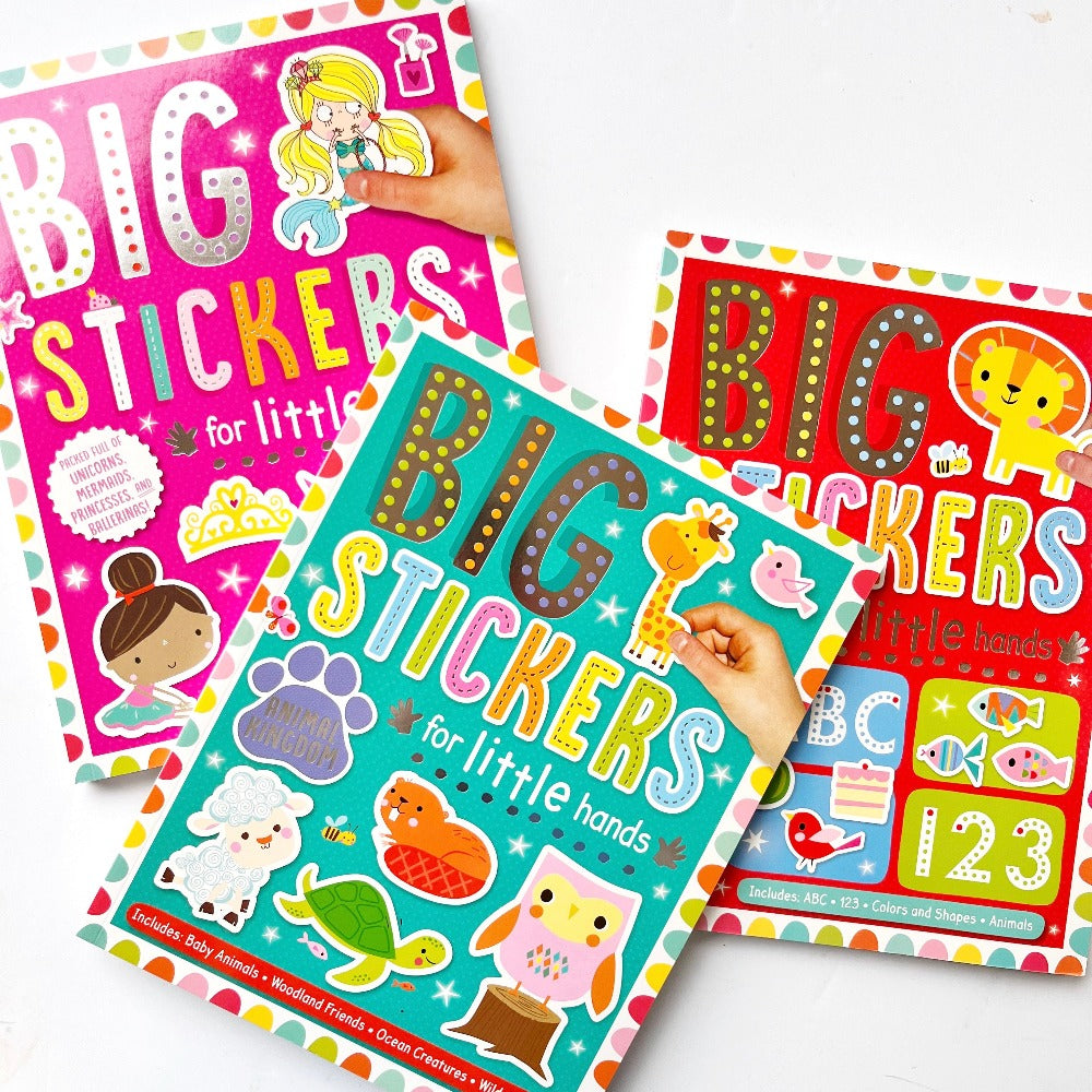 Big Stickers for Little Hands Activity Books