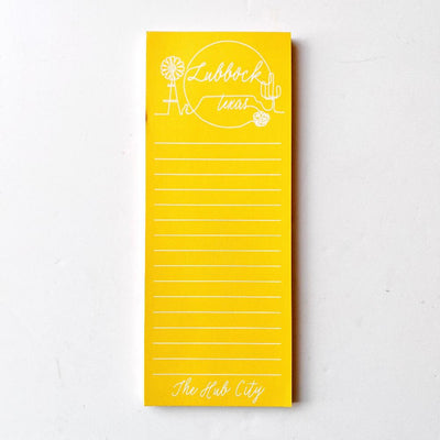Lubbock Outline Notepad