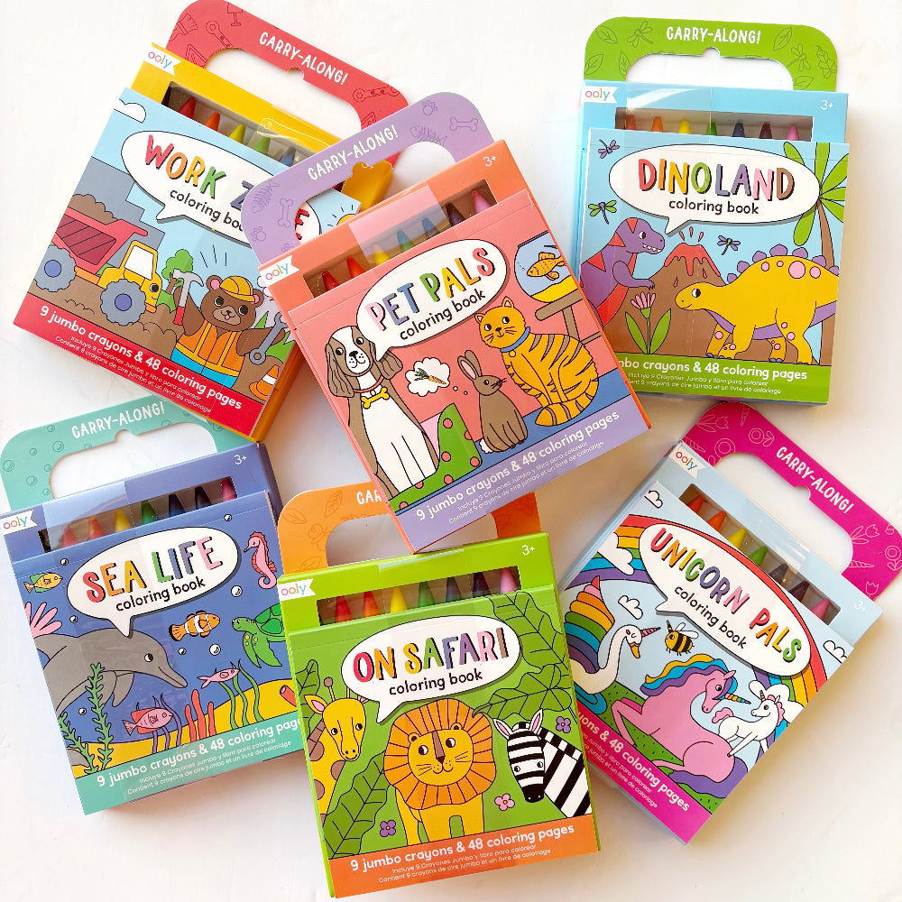 Carry Along Crayon & Coloring Book Kit