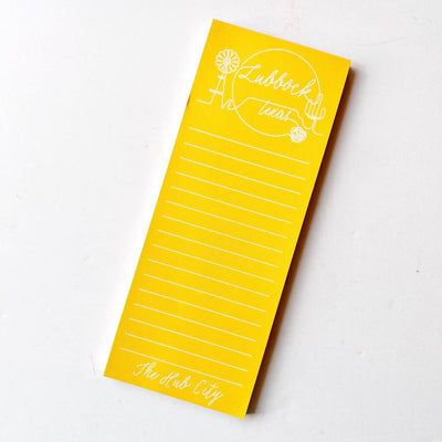 Lubbock Outline Notepad