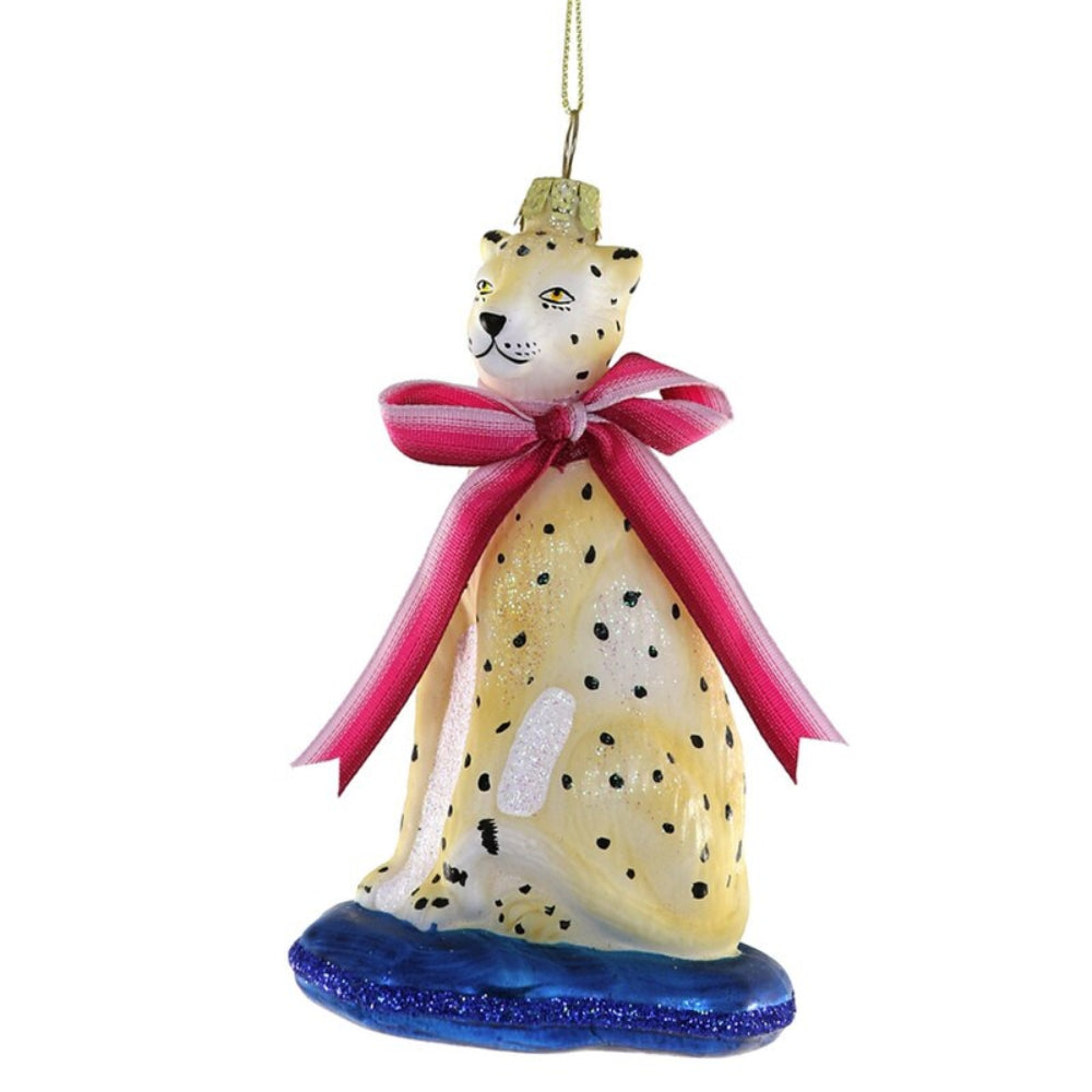 Fanciful Leopard Ornament