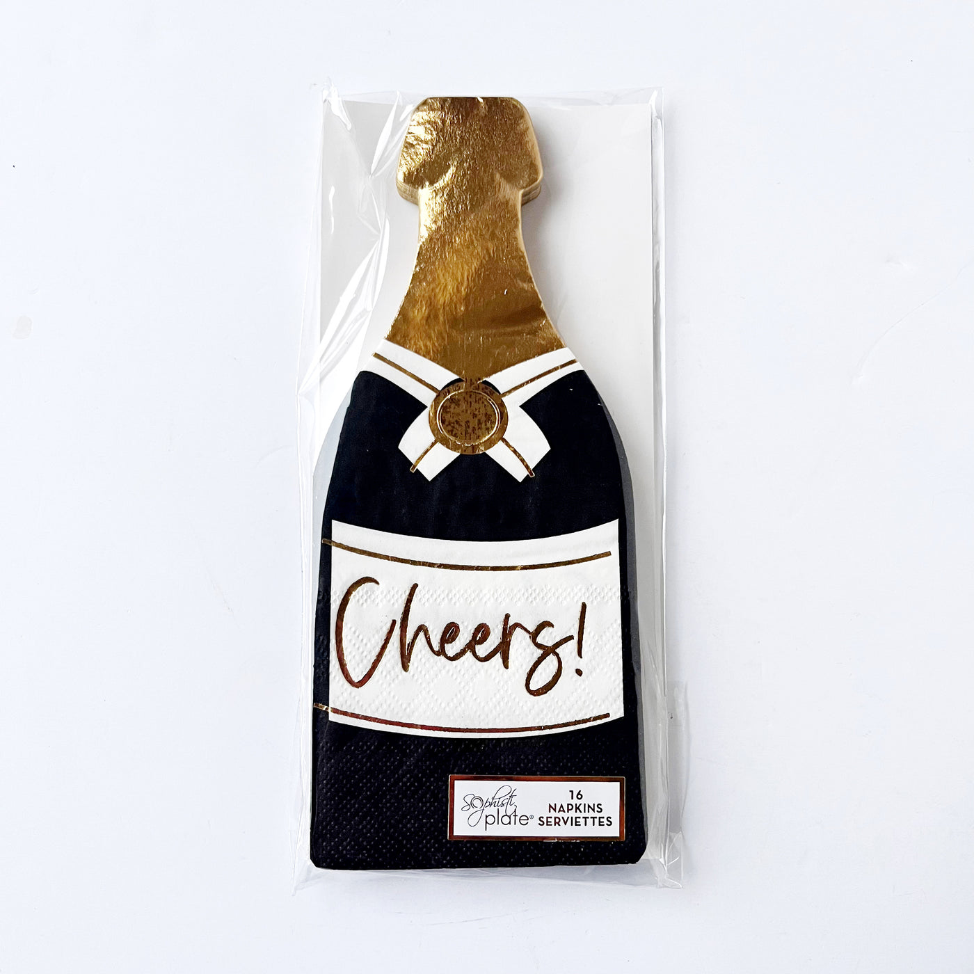 Celebrate Good Times Bottle Guest Towel