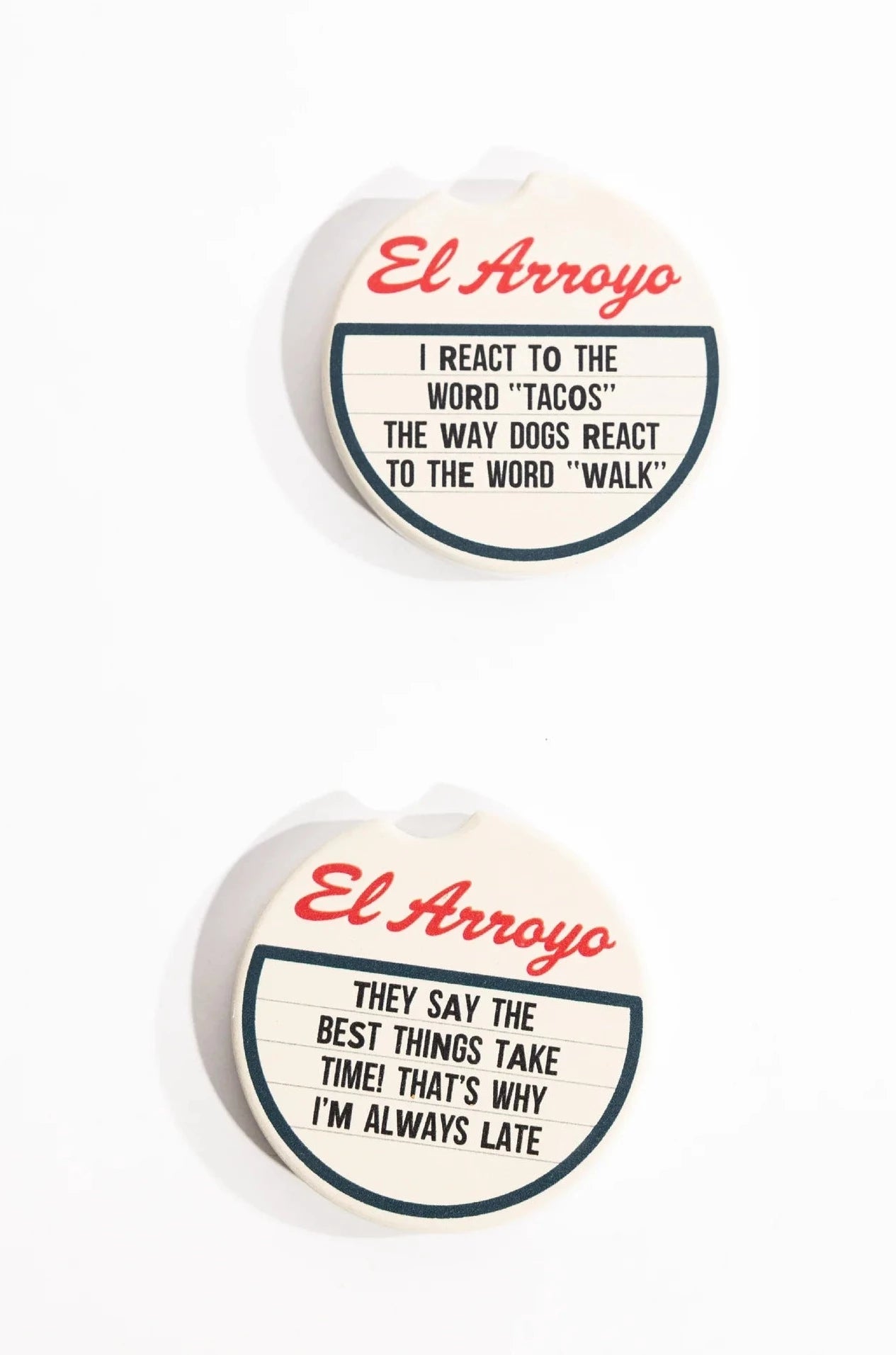 Always Late Car Coaster Set
