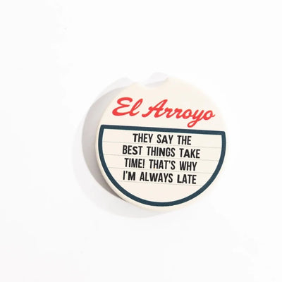 Always Late Car Coaster Set