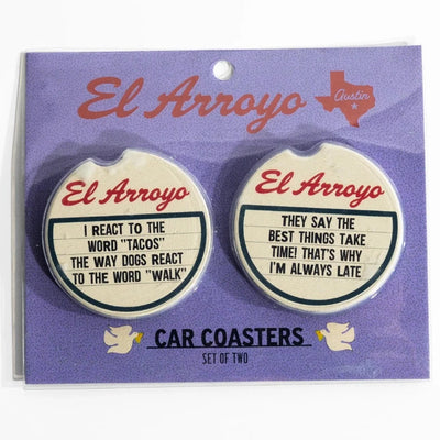 Always Late Car Coaster Set
