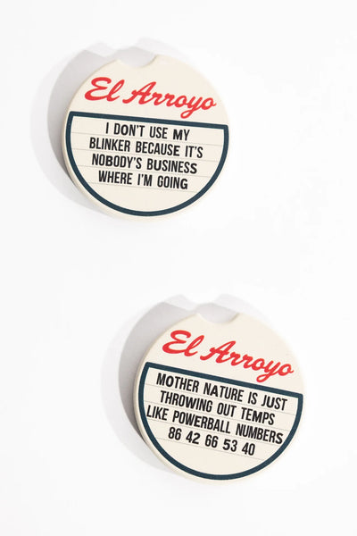 Mother Nature Car Coaster Set