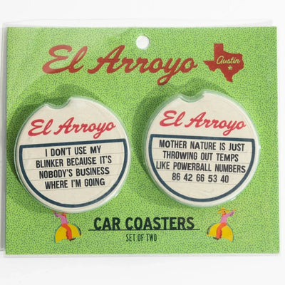 Mother Nature Car Coaster Set