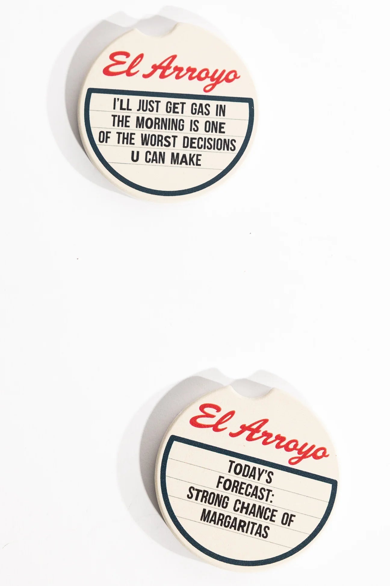 Today’s Forecast Car Coaster Set