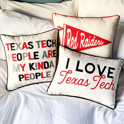 Texas Tech Pillows