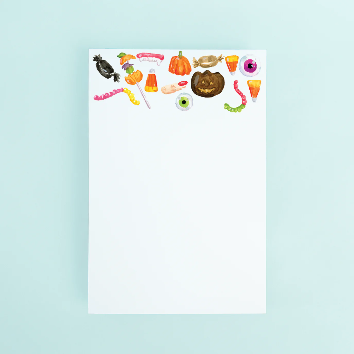 Trick or Treat Candy Notepad