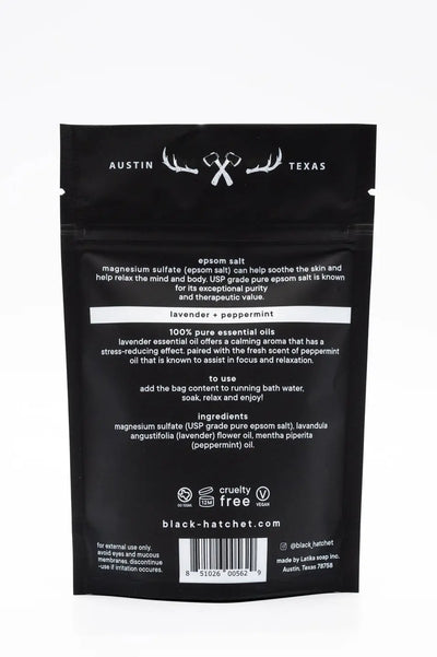 Black Hatchet Relax- Bath Salt